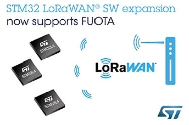 ST意法半导体增加了对STM32Cube生态系统中LoRaWAN®固件无线更新的支持