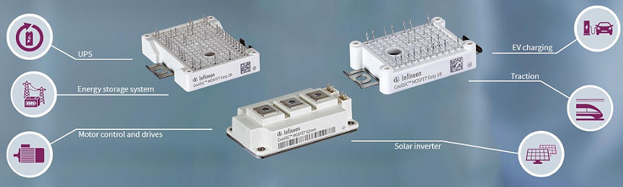 英飞凌碳化硅CoolSiC™ MOSFET模块